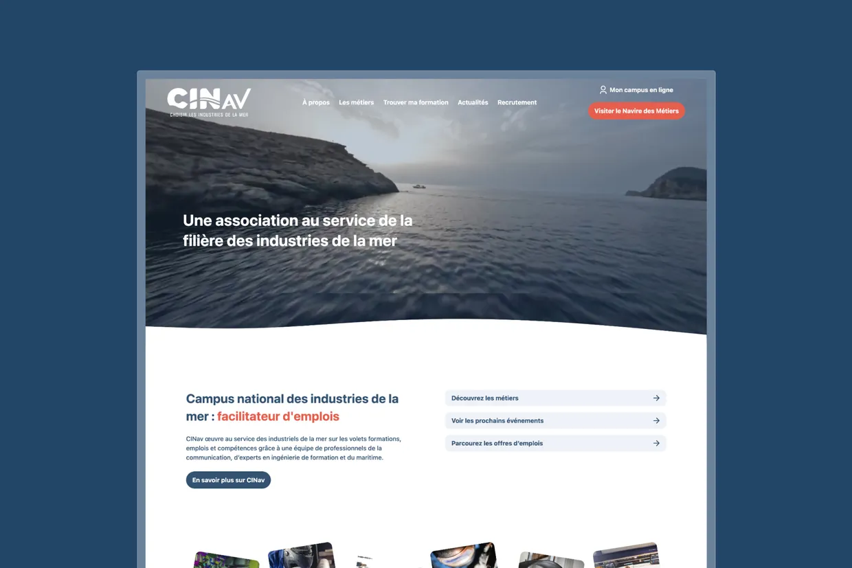Cinav website